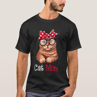 Kat Moeder Kat Moederdag Moeders T-shirt