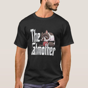Kat Moeder Katmoeder Kraai Cute Kat Moeder Kitty M T-shirt