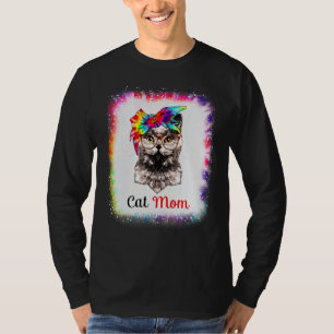 Kat Moeder Liefde R Vader Jongen Meisje Tie Dye B T-shirt