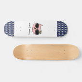 KAT MOEDER MEISJES SKATEBOARD DECK (Horizontaal)