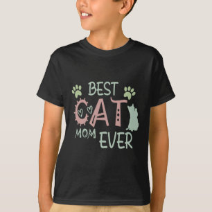 Kat Moeder Ooit Schattige Miauw Eerste Moederdag T-shirt
