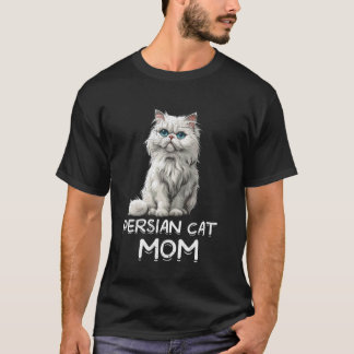 Kat Moeder PERSIAANSE KAT MOEDER Kat Liefhebbers P T-shirt
