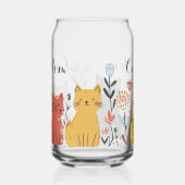 Kat Moeder Pint Glas, Kat Glas Kan (Links)