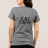 kat moeder t-shirt (Achterkant)