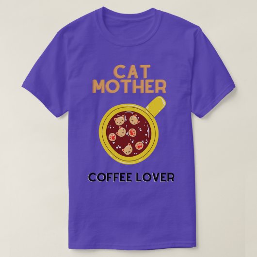 Kat Moedercafé T-shirt (Design voorkant)