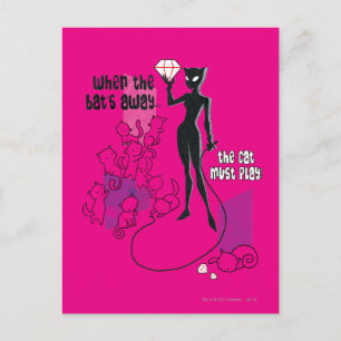 Kat moet worden afgespeeld briefkaart