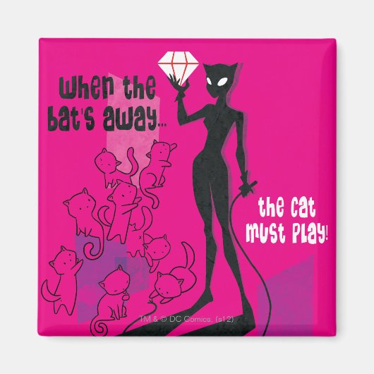 Kat moet worden afgespeeld magneet (Voorkant)