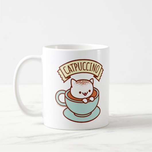 Kat-Mok - "CATPUCCINO" Koffiemok (Links)