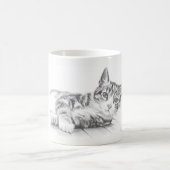 Kat-mok, mok katten, kattenliefhebbers mok (Center)