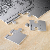 Kat Napping op de laptop of maak je eigen Legpuzzel (Zijkant)