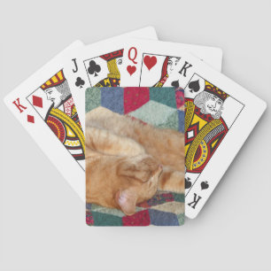 Kat Napping Speelkaarten