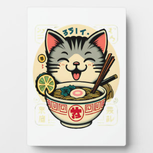 Kat Noodle Japanse Anime ga Kawaii Kat Fotoplaat