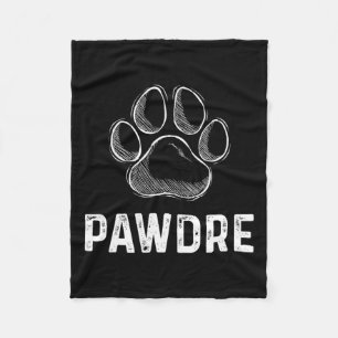 Kat of hond papa vaders dag Mannen pawdre cadeau Fleece Deken