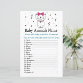 Kat- of Kitten-babydierentuin (Staand voorkant)