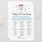 Kat of Kitten Wat zit er in je handtas? (Voorkant / Achterkant)