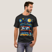 Kat onder de sterren 4 t-shirt (Voorkant volledig)