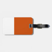 Kat onder voorzitterschap bagagelabel (Achterkant horizontaal)