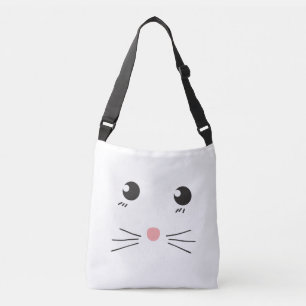 Kat-onderlijntekening Crossbody Tas