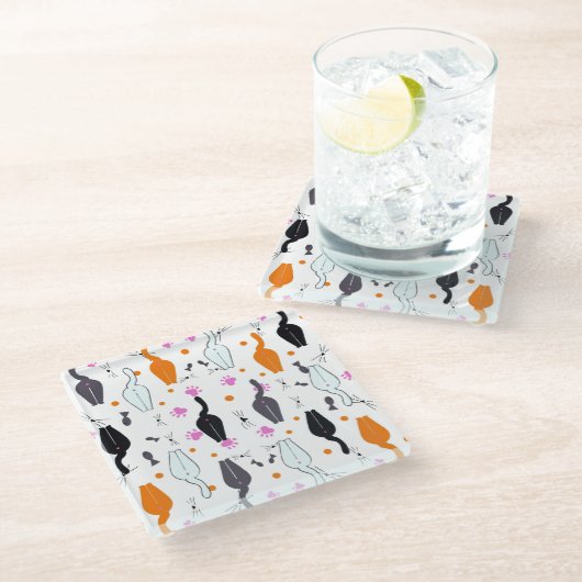 Kat onderzetter (Schuin)