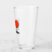 Kat ontmoet de volle maan glas (Links)