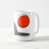 Kat ontmoet de volle maan koffiemok (Voorkant rechts)