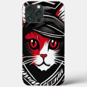 Kat ontwerp Case-Mate iPhone case (Achterkant)