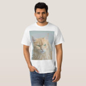 Kat ontwerp T-shirt (Voorkant volledig)