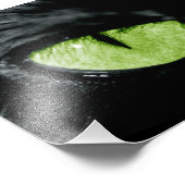 Kat oog foto afdruk (Hoek)