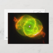 Kat-oog Nevel Briefkaart (Voorkant / Achterkant)