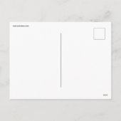 Kat op bank feestdagenkaart (Achterkant)