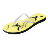 Kat op broomstokTeenslippers Teenslippers (Schuin)