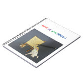 Kat op de schildersezel notitieboek (Linkerzijde)