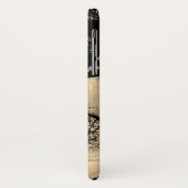 Kat op een draad Volle Maan Case-Mate iPhone Case (Achterkant/links)