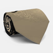 Kat op een draad Volle Maan Stropdas (Opgerold)