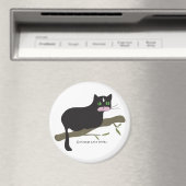 Kat op een filiaal magneet (Insitu (Vaatwasser))