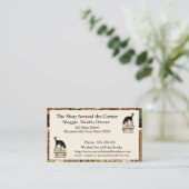 Kat op het Visitekaartje Boeken (Staand voorkant)