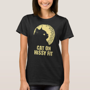 Kat op Humor van keukengerei met handig katje T-shirt