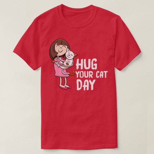 Kat op je dag t-shirt (Design voorkant)