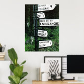 kat op poster van 9 mijl (Thuiskantoor)