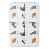 Kat Opdrachten Badmat (Voorkant Verticaal)