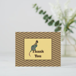 Kat-oppas-appreciatiemozaïek Kitten Bedankt Briefkaart