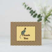 Kat-oppas-appreciatiemozaïek Kitten Bedankt Briefkaart (Staand voorkant)