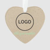 Kat-ornament met tekst 'Got That Quiet' - cadeau v Ornament (achterkant)