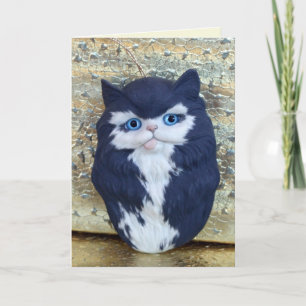 kat ornament wenskaart kaart