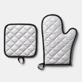 Kat Oven Mitt & Pothouder Set (Achterkant)