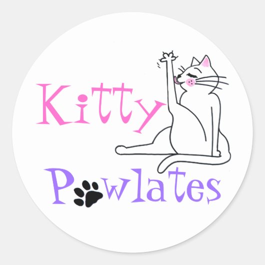 Kat Padlates stickers (Voorkant)