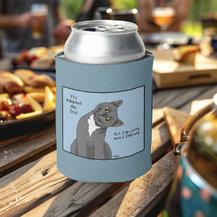 Kat Papa Adoptie Vaderdag Blikjeskoeler