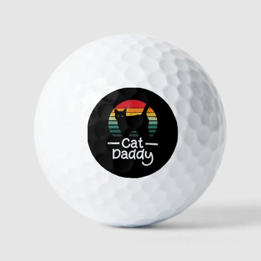 Kat papa Golf Balls Golfballen (Voorkant)