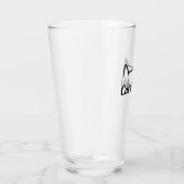 Kat papa Pint Glass Glas (Rechts)