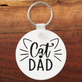 Kat papa sleutelhanger (Voorkant)